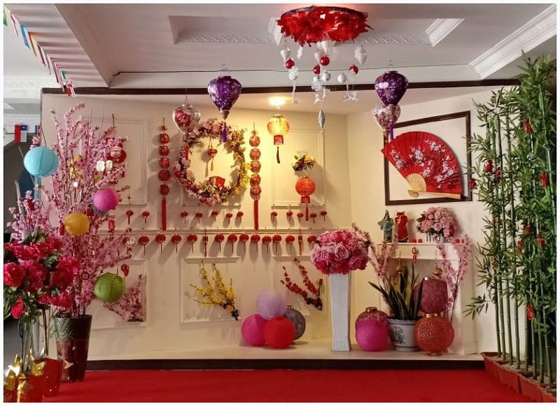 Chia sẻ kinh nghiệm trang trí không gian tết