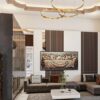 Trang trí tường sau sofa – Biến phòng khách thêm ấn tượng